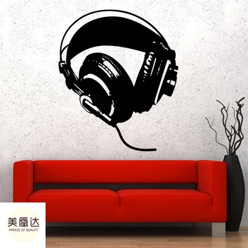 

Wall Stickers Vintage Vinyl Records Birds Decor Vinyl Decal Music Lover