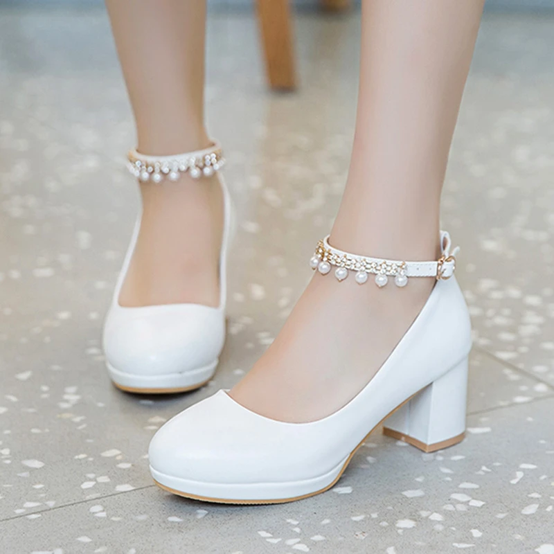 ankle strap bridal shoes