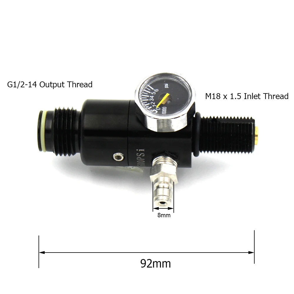 Details about   Paintball HPATank Compressed Charging Valve Quick Disconnect Adapter & Hose M18 