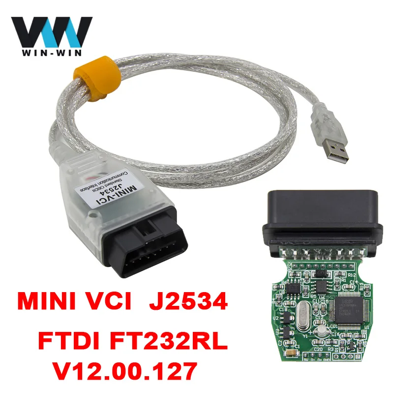 Prix pour POUR TOYOTA MINI VCI J2534 v12.00.127 FTDI FT232RL Puce De Diagnostic Câble TIS Techstream OBD2 Outil De Diagnostic De Voiture Code Scanner Prix pour POUR TOYOTA MINI VCI J2534 v12.00.127 FTDI FT232RL Puce De Diagnostic Câble TIS Techstream OBD2 Outil De Diagnostic De Voiture Code Scanner