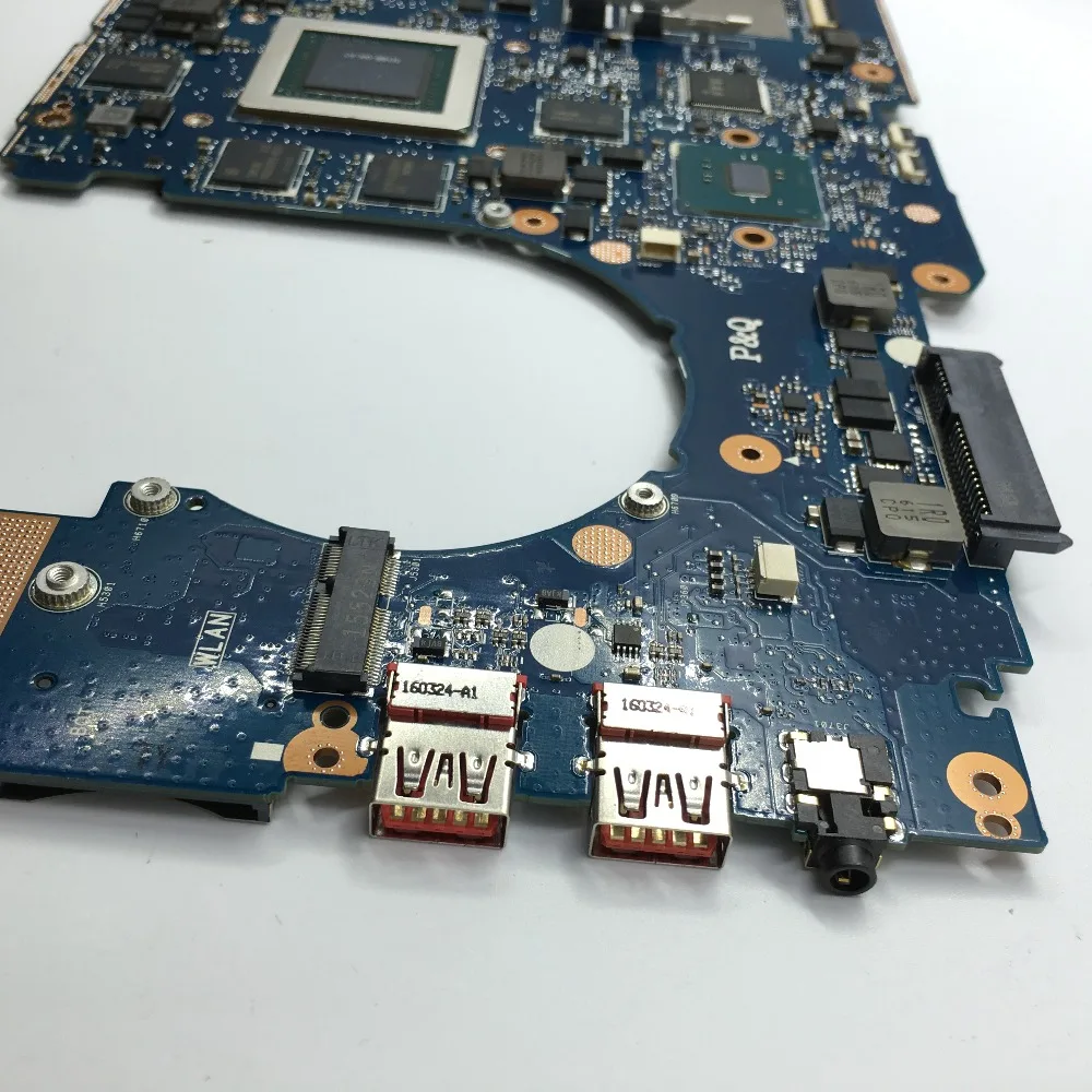  KEFU GL502VY motherboard For ASUS GL502 GL502VT GL502VS GL502VM laptop motherboard I7-6700HQ CPU GT