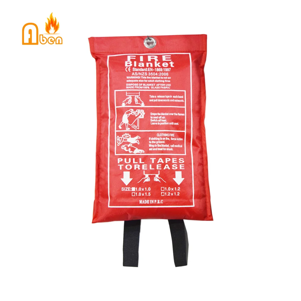 

5ft*5ft Free Shipping Factory direct EN1869 Fiberglass fire insulation blanket
