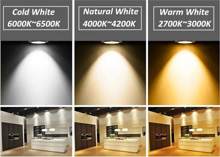 outdoor downlights Recessed Dimmable COB LED Downlights 7W 9W 12W 24W LED Ceiling Spot Lights AC85-265V LED Ceiling Lamps Indoor Lighting led recessed downlight