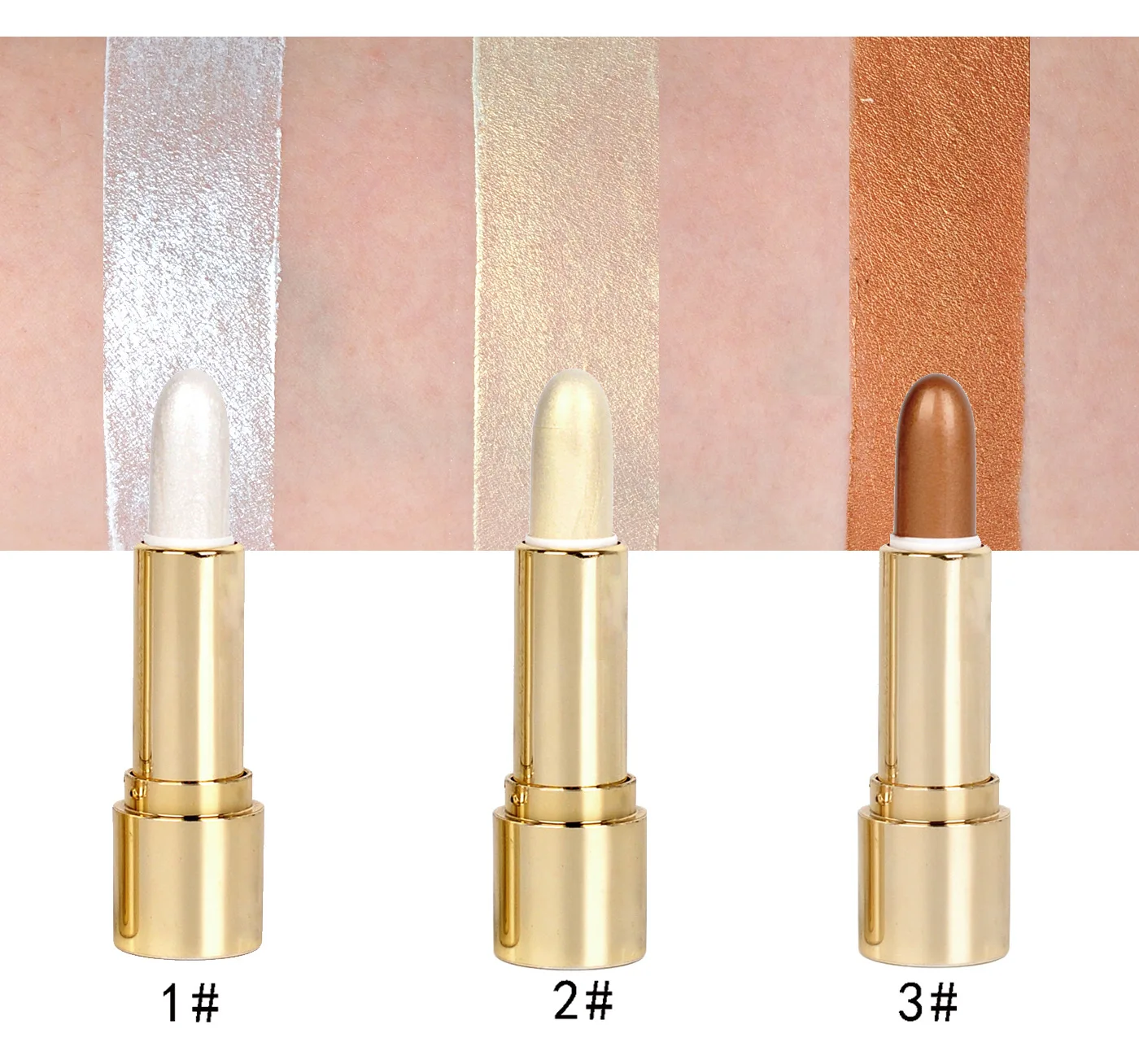 Хайлайтер палочка крем маникюрные бронзаторы осветитель хайлайтер маркеры Maquillage длительное время осветляет косметику красоты