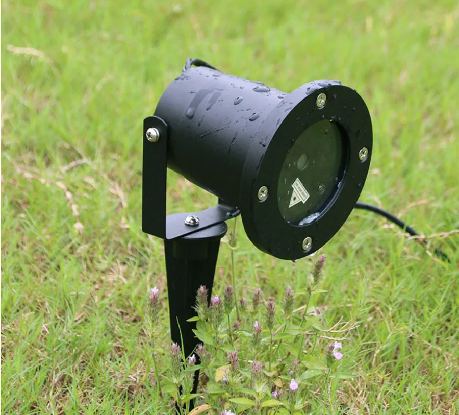 Led Sahne Işık Açık IP65 Su Geçirmez Lazer, Elf Noel ışıkları, LED lazer işık projektör, Kırmızı Yeşil Firefly Decoratio