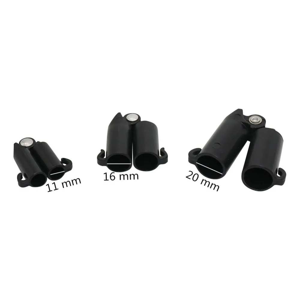 V-type Adjustable Clip Plant Grafting Stakes Connector Clip Suitable for 11mm,16mm,20mm Plant Stakes 3 Pcs