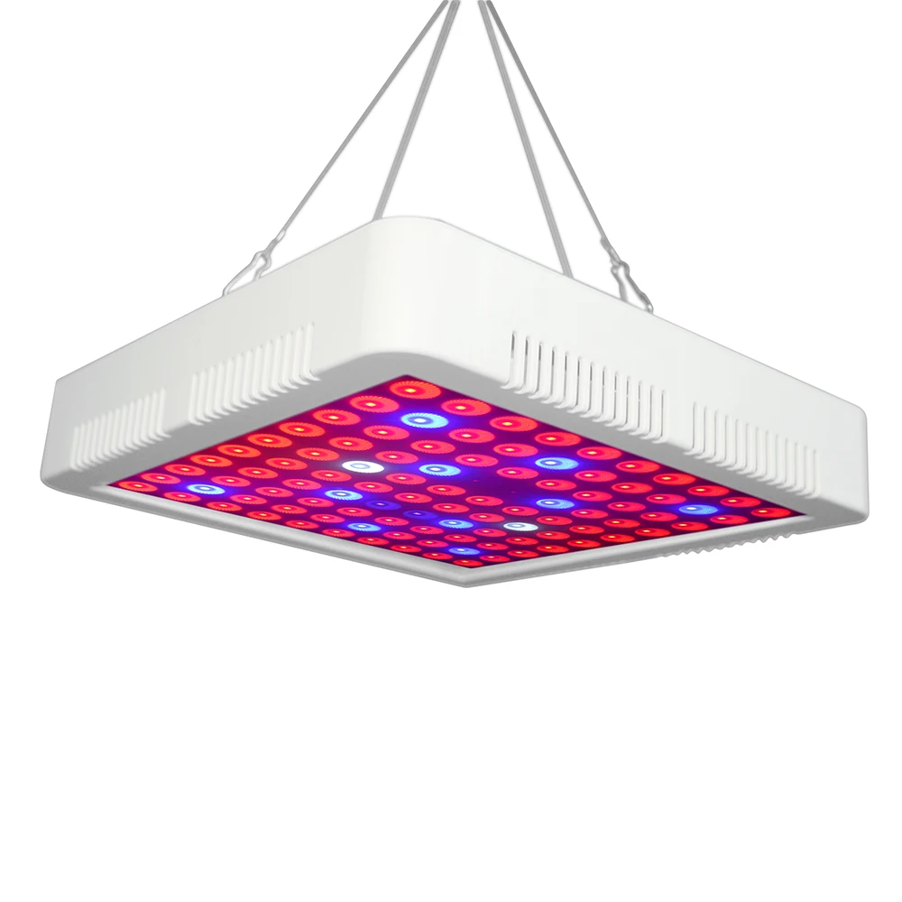300W Indoor Plant Growth Lighting Square Shape 100 LEDs Plants Growing