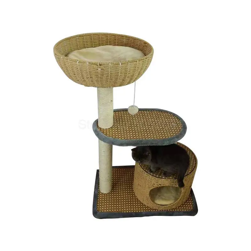 Набор лазания для кошек сизаль кошачий наполнитель домик на дереве кошачий каркас прыжки мебель экспорт товары для кошек - Цвет: ml5