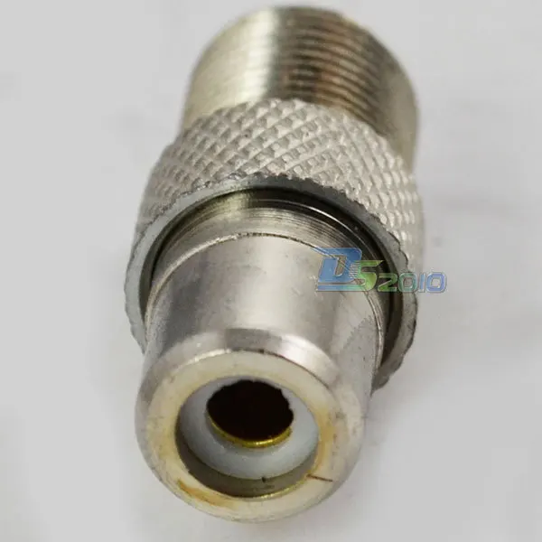 Высокого QualityF-Type F Женский джек rca Адаптер Коаксиальный ТВ разъем РФ