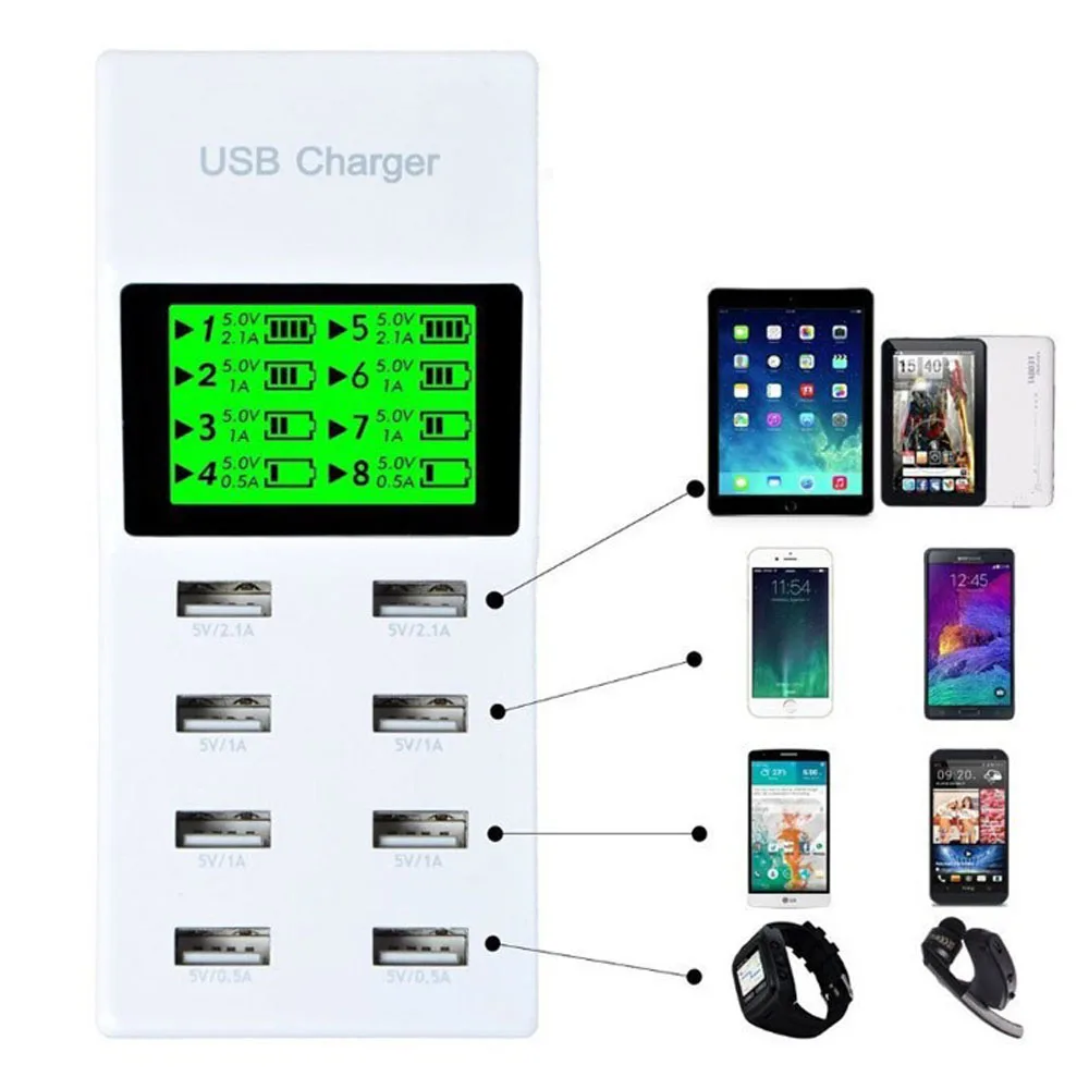 Usb зарядка с дисплеем. Usb зарядка с дисплеем. кабель usb type-c с индикатором зарядки. Usb зарядка с дисплеем. Usb charger 6 портов с экраном.