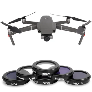 

For MAVIC 2 Zoom Camera Filter CPL UV ND4/8/16/32 Neutral Density Filters Kit For DJI Mavic 2 Zoom Drone Gimbal Lens Accessories