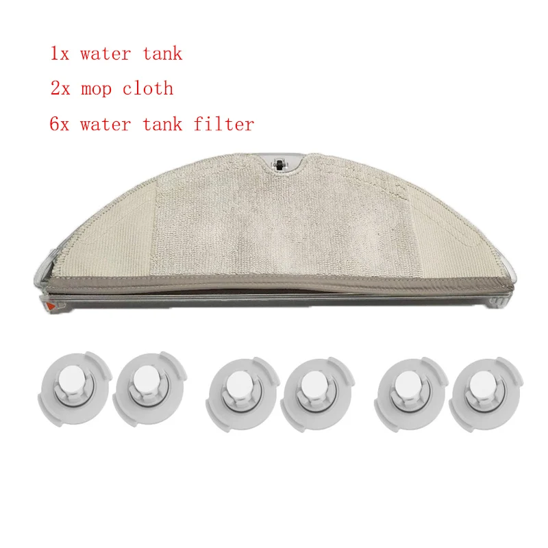 

Original Mop Pads Water Tank Water Tank filter for Xiaomi Generation 2 Roborock Vacuum Cleaner 2 Spare Parts