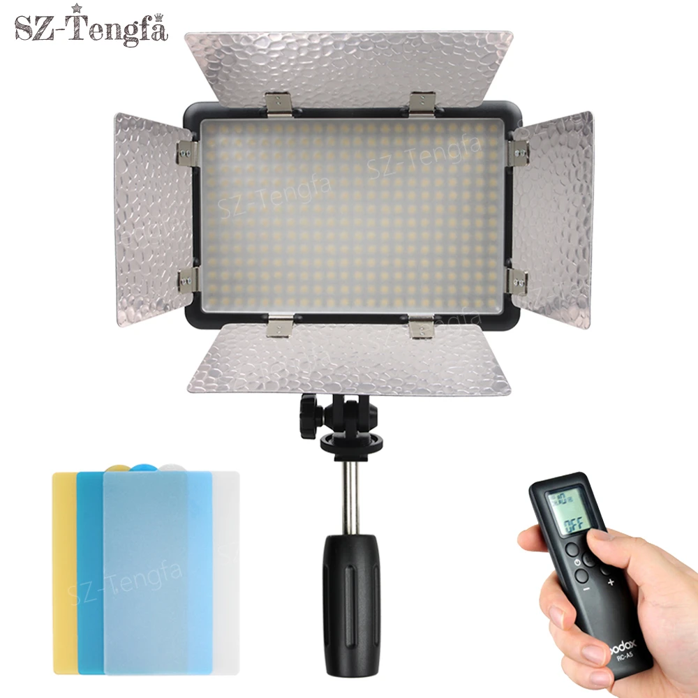 Godox LED308W 5600K LED Video Light for Camera Camcorder Godox LED308W 5600K LED Video Light for Camera Camcorder White Version Yellow Version