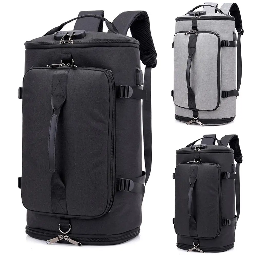 

Outdoor Sports Travel School Bag Large Capacity USB Anti-Theft Laptop Backpack