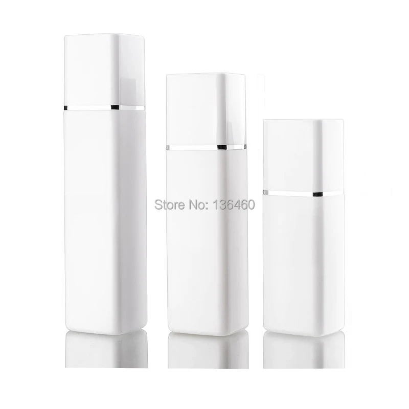 square cream pump bottle