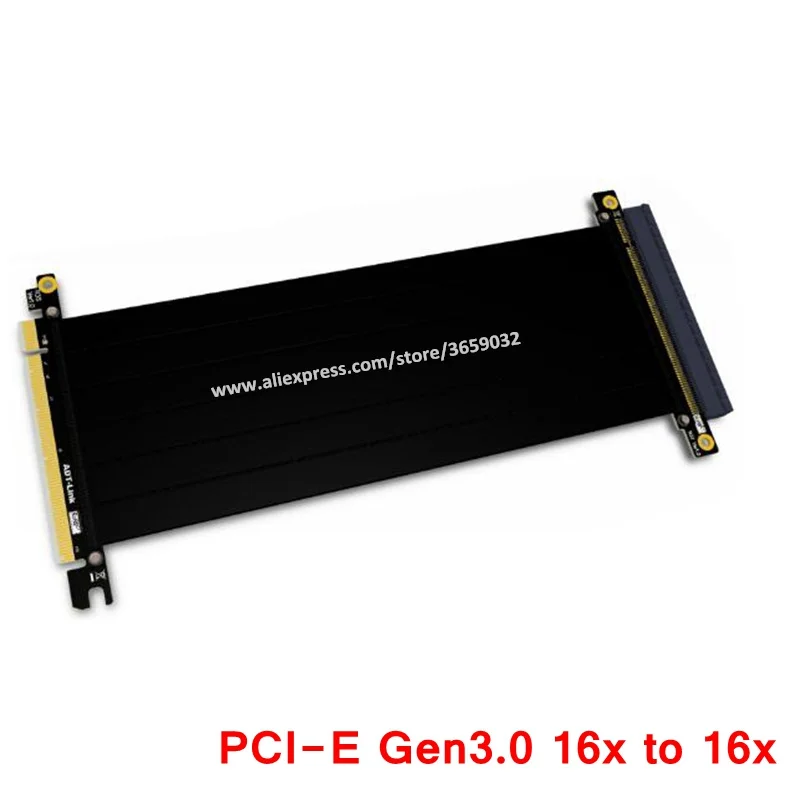 PCI Express PCI-E x16 to PCIE 3.0 16x pci e Riser case Graphics card extension Cable For GTX1080TI firepro w7100,quadroK VEGA64