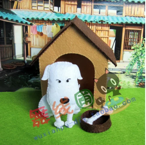 One Piece animal Felt kit Non-woven cloth Craft DIY Sewing set Felt Handwork Material DIY needlework supplies