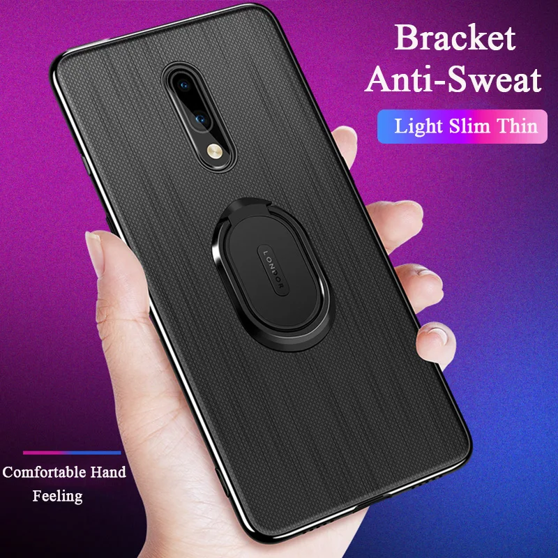 

Cloth Texture Case Luxury Fabric 1+7pro Magnetic 1+7 Car Holder For Oneplus 7 Pro Phone Protect Cover For Oneplus7 Celular Coque