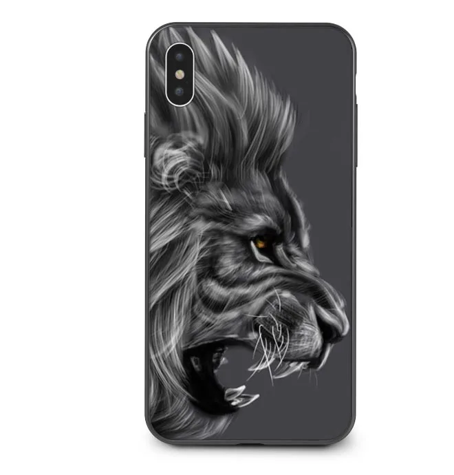 Роскошный мягкий чехол для iPhone 7 8 Plus 6 6S X XS MAX 5 5S SE XR с японскими красными коронными