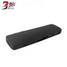 SZBITC USB C Hub to HDMI With 2 USB 3.0 SD/TF Card Reader Type-C Hub Charging Thunderbolt Data Transfer For Macbook Pro