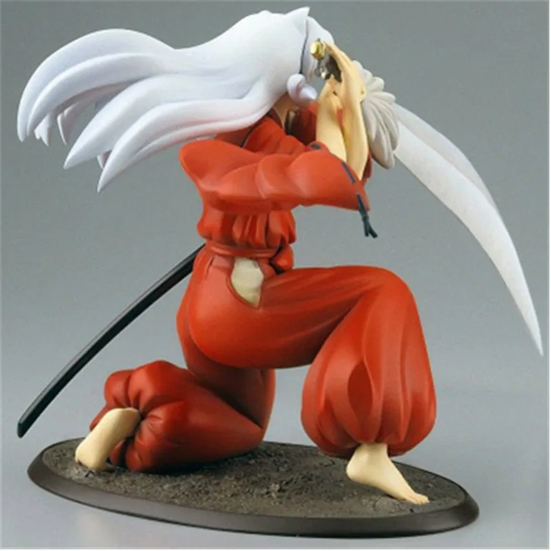 Inuyasha битва Хигураши Кагоме хигурашизута ПВХ фигурка Коллекционная модель игрушечная коробка 19 см D114