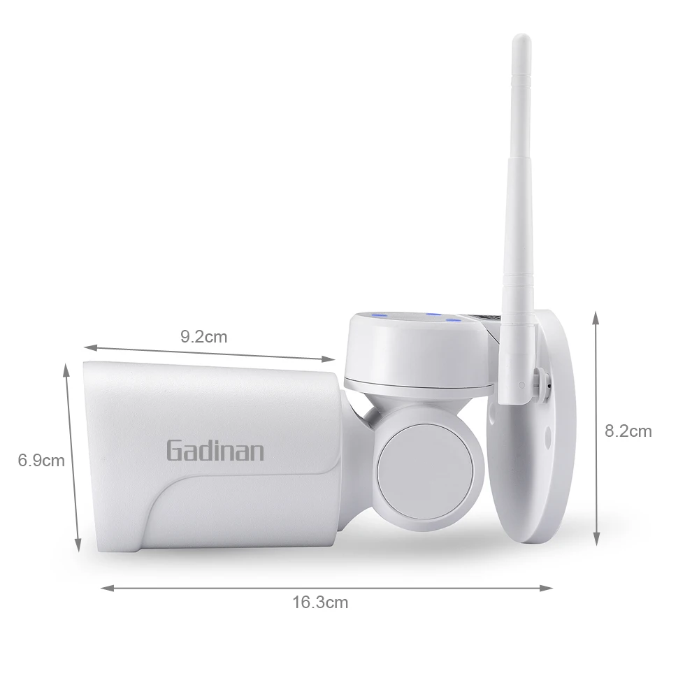 GADINAN Full HD 1080P Беспроводной интеллектуальная беспроводная (Wi Fi) 2 8 12 мм мини камера