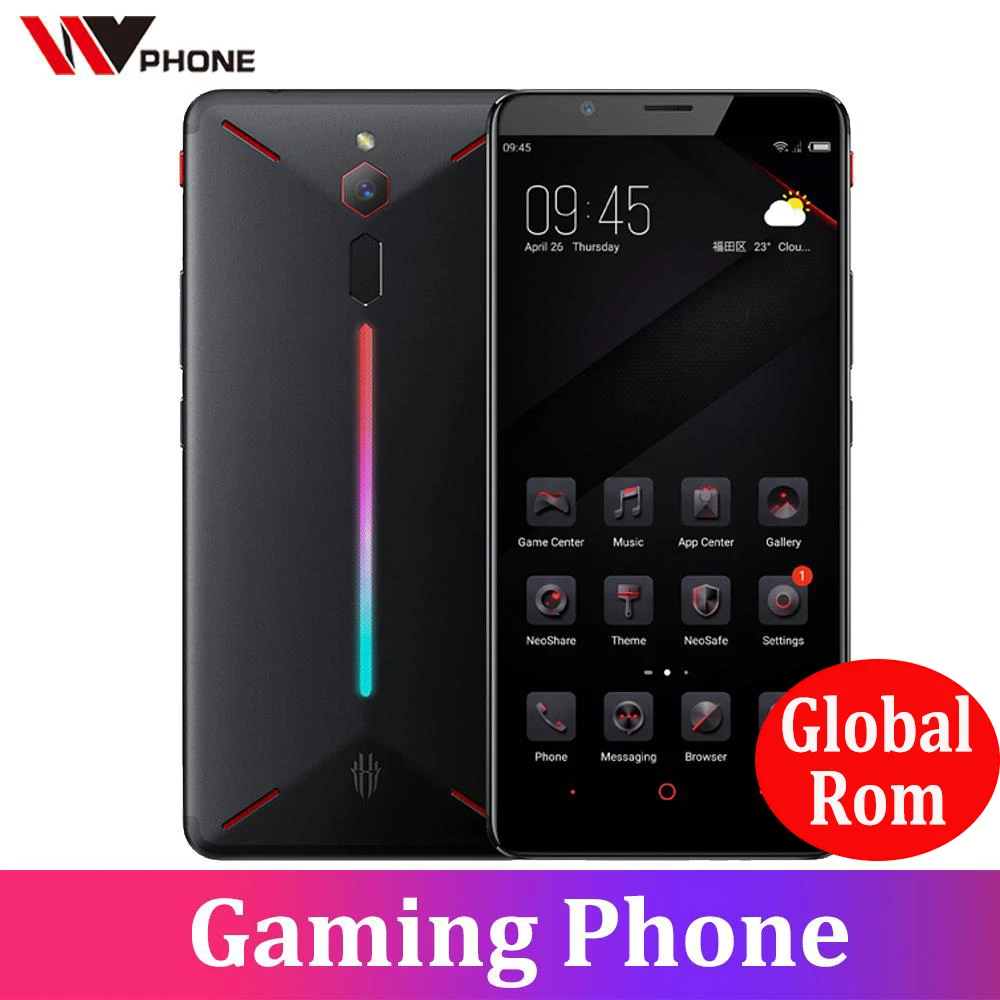 

Nubia Red Magic 6GB 64GB Snapdragon 835 Mobile Phone Octa core 6.0 inch 2160*1080P 24.0MP Camera Fingerprint ID