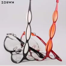 Новые модные стеклянные женские очки поддельные полный оправа для очков Oculos de grau feminino с ацетатным украшением