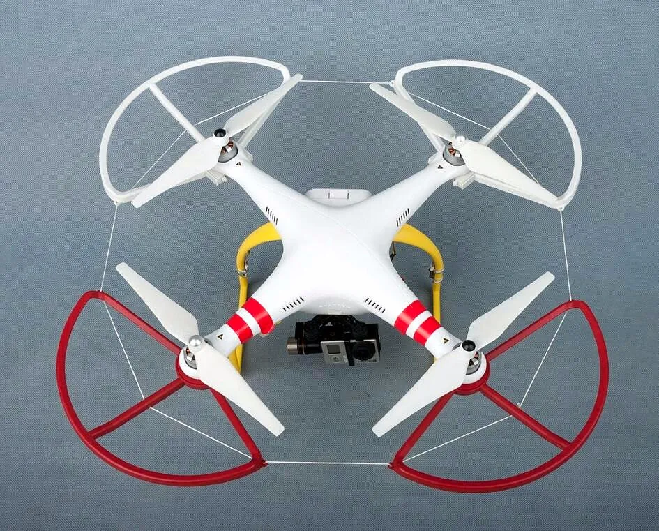 Snap On/off Prop Guards For DJI Phantom All Versions Phantom 3 Professional Advanced Tool Quick Disconnect Propeller Protector