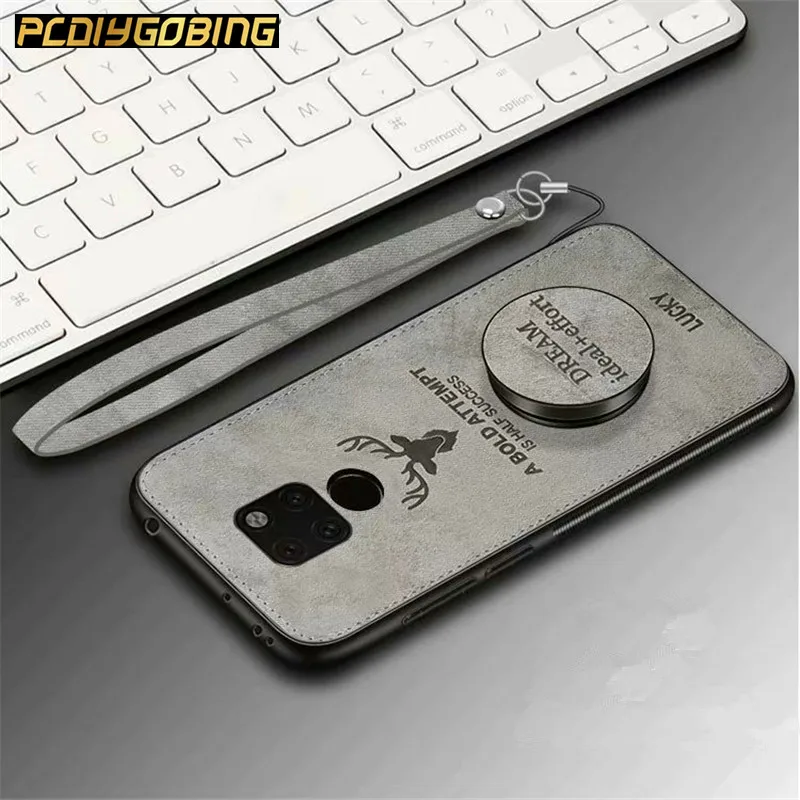 Чехол PDGB с 3D рисунком оленя из мультфильма прочный ТПУ для Huawei Mate 10 Pro 20 Lite X