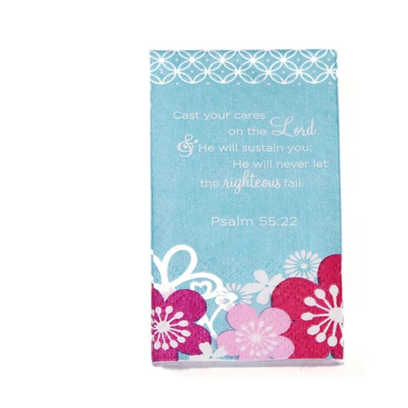 

Tissue Paper 10Pcs/lot 3-Layer Fasshion Wedding Pocket Paper Napkins For Decoupage Birthday Party Decoration Supplies