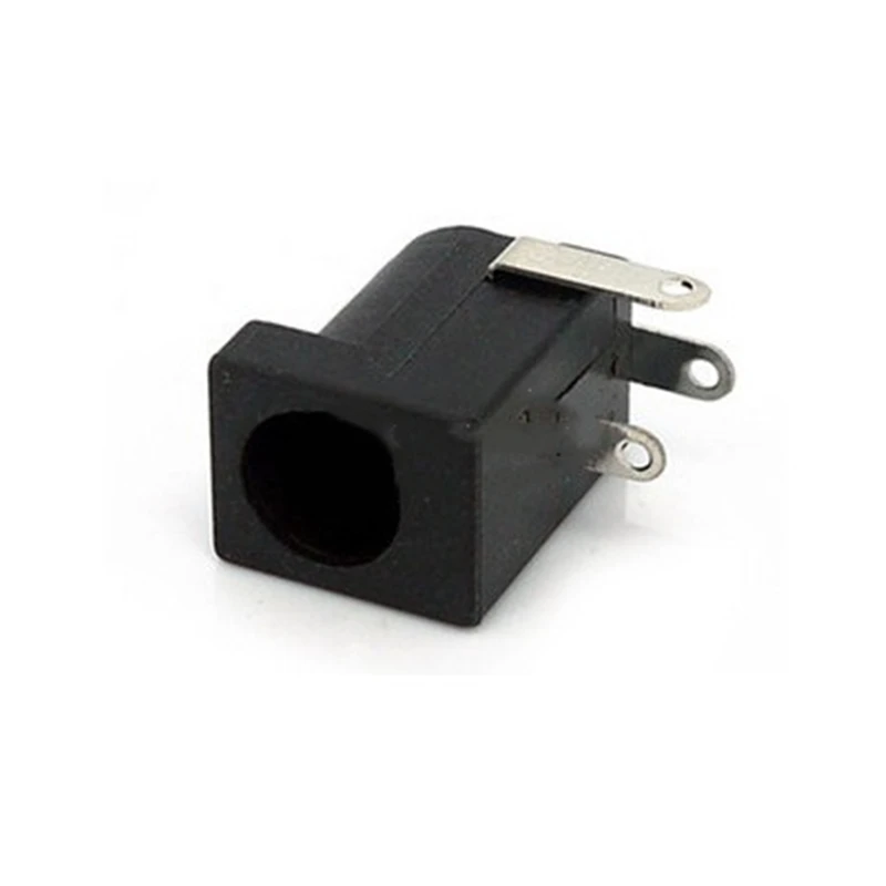 Обычная DC005-2.1 DC розетка DC-005 5 5*2 0 мм DC2.0 круглая шпилька | Компьютеры и офис