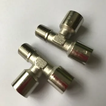 

3/8 thread copper pipe fittings,brass pneumatic pipe fitting brass threaded copper nipple fitting Male Run Tee
