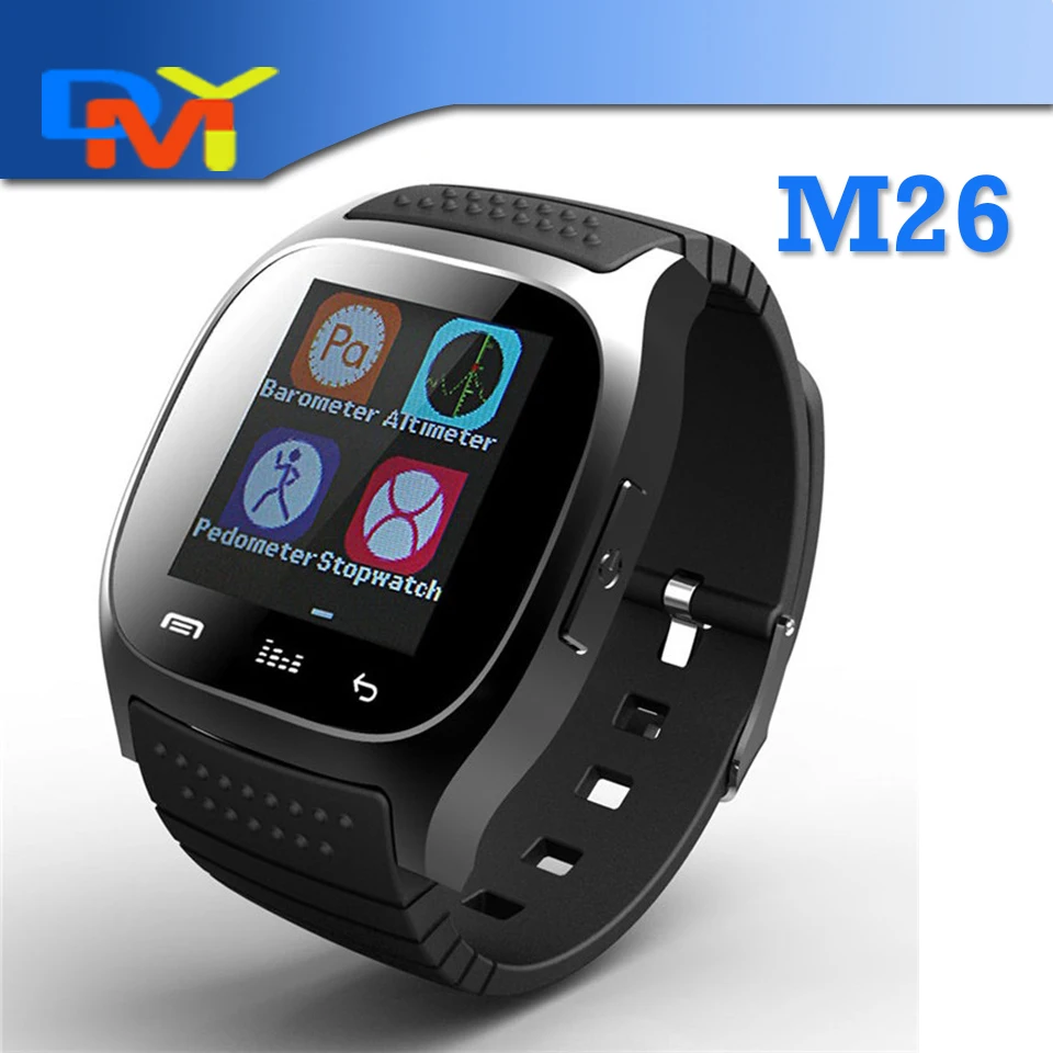 NEW M26 Bluetooth font b Smart b font font b Watch b font luxury wristwatch R NEW M26 Bluetooth font b Smart b font font b Watch b font luxury wristwatch R