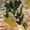 20pcs 9CM Model Railway Pine Miniature Model Plastic Trees For HO Train Railroad Landscape Scenery Layout 6