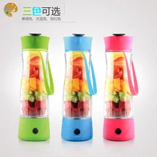 350 мл Красная синяя портативная автоматическая соковыжималка-Бутылка Чашка электрическая соковыжималка чашка смешивающая кружка блендер Овощи Фрукты USB перезаряжаемая