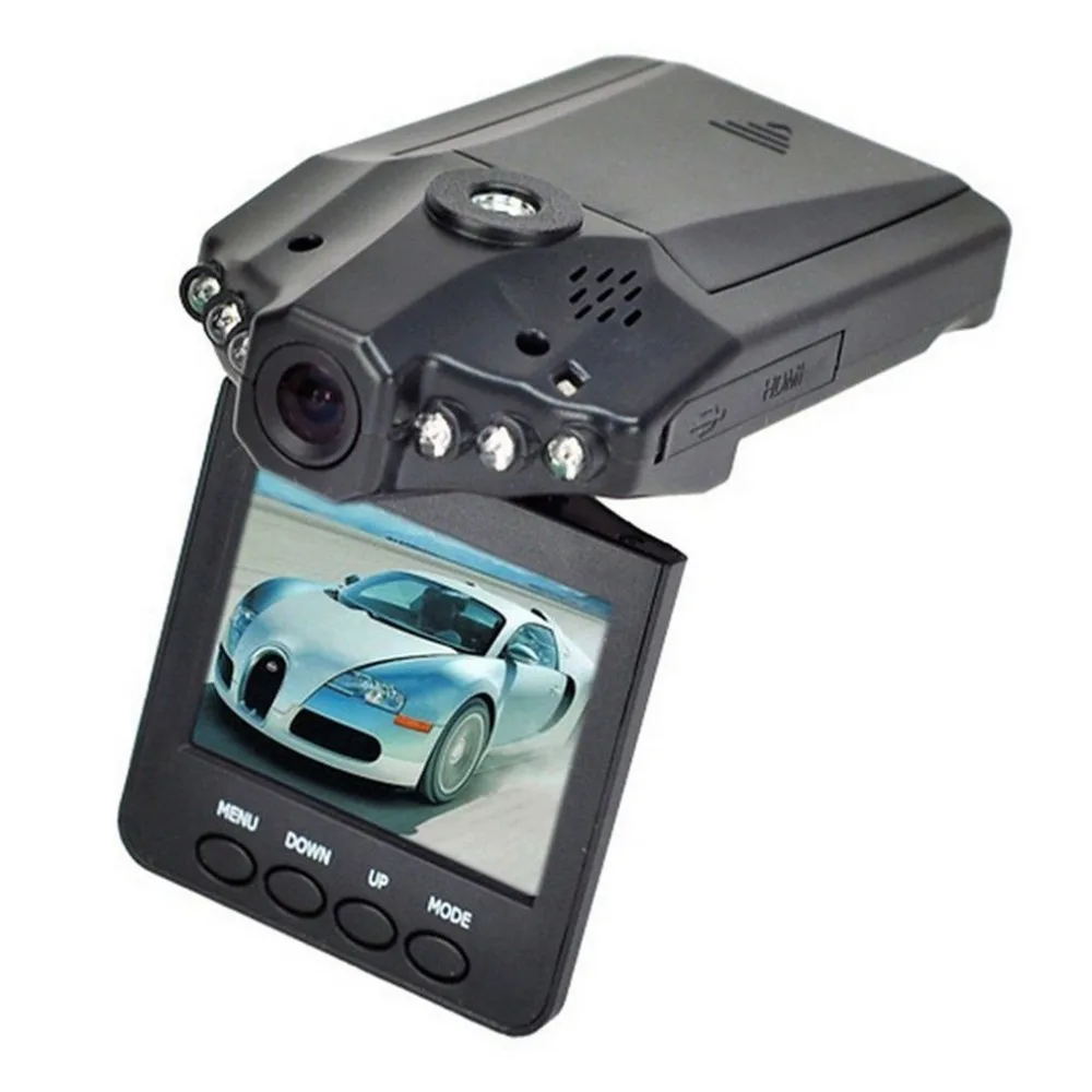 2,5 дюймов HD Автомобильный светодиодный цифровой видеорегистратор дорожный видеорегистратор видеокамера ЖК-парковочный видеорегистратор