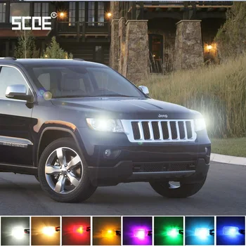 

For Jeep Cherokee Compass Liberty Patriot SCOE 2 x Super Bright Front Parking Front Side Marker Light Bulb Lamp Car Styling