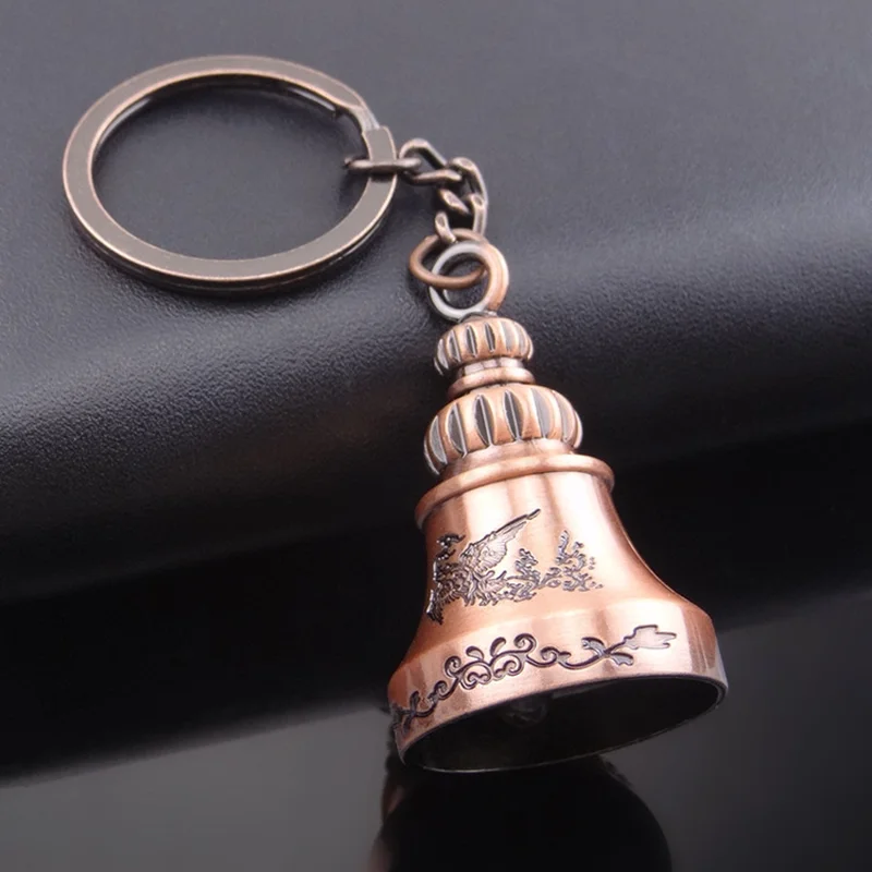 

Bell Keychain Creative Metal Pendant Mini Commodity Outdoor Survival Small Gift Hiking Camping Tools