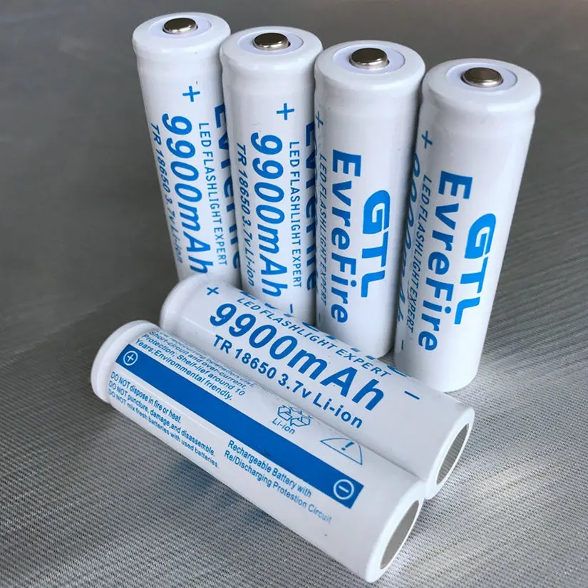 Cncool 3 7 V 9900mah 18650 аккумулятор литий ионная аккумуляторная батарея безопасная