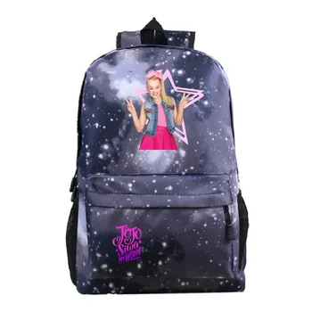 

New Jojo Siwa Backpack School Bags Teenage Girls Daily Laptop Backpack Book Bags Fashion Travel Shoulder Bags
