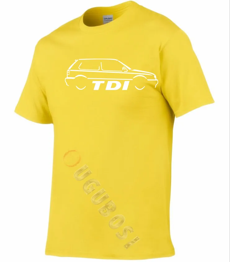 AUTOTEES футболка для ретро гольфа MK3 TDI любителей автомобилей|Футболки| |
