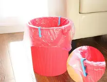 Free Shipping 4000Pcs Universal Trash Bag Fixed Clip Waste Basket Rubbish Bin Garbage Can Clamp