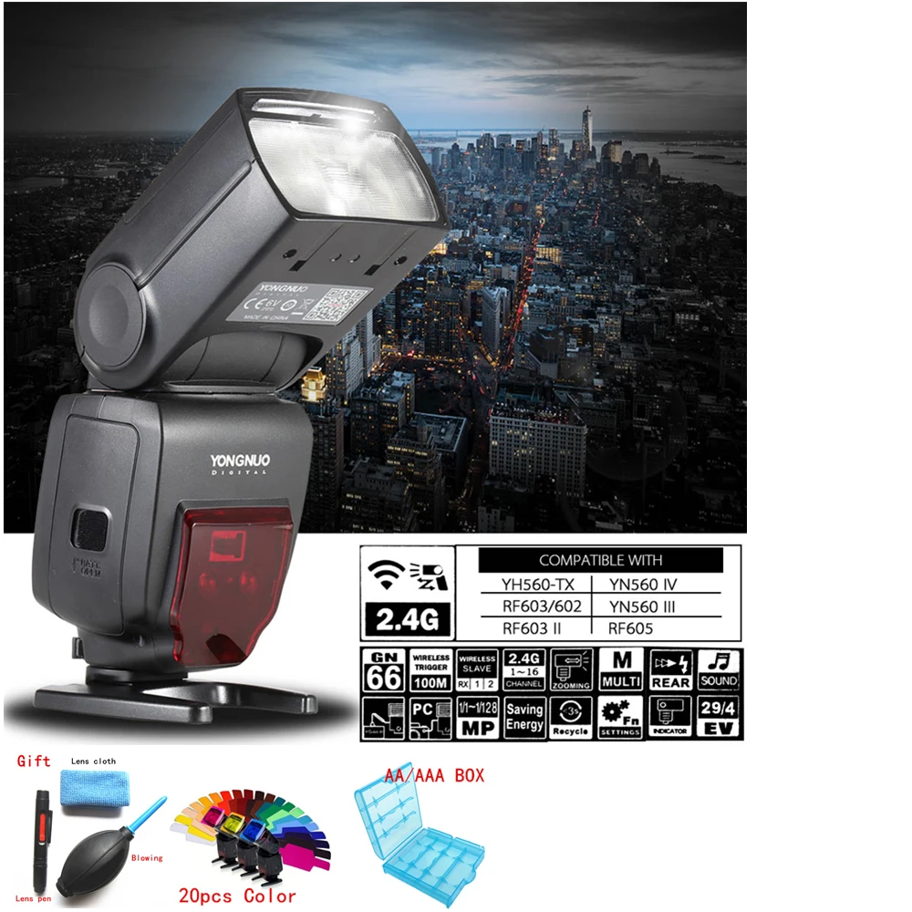 RT II Flash YONGNUO Flash Speedlite Diffuser For YN660 YN685 YN600EX