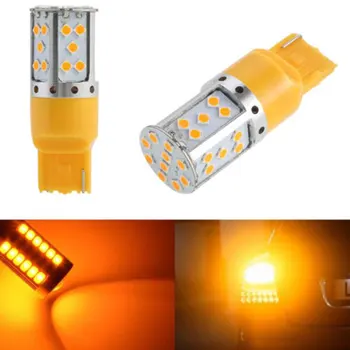 

Car Led Turn Signal Brake Light T20 S25 No Resistor No Hyper Flash Led Bulbs For Car Front Or Rear Turn Signal Lights