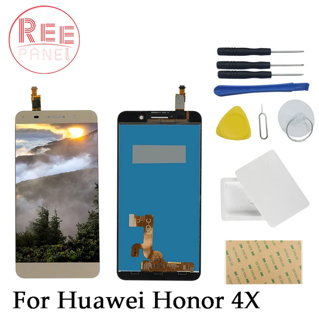 Original 5.5 IPS LCD Display For HUAWEI Honor 4X Touch Screen Digitizer Che2-L11 CHE2 UL00 Replacement free shipping tool | Мобильные