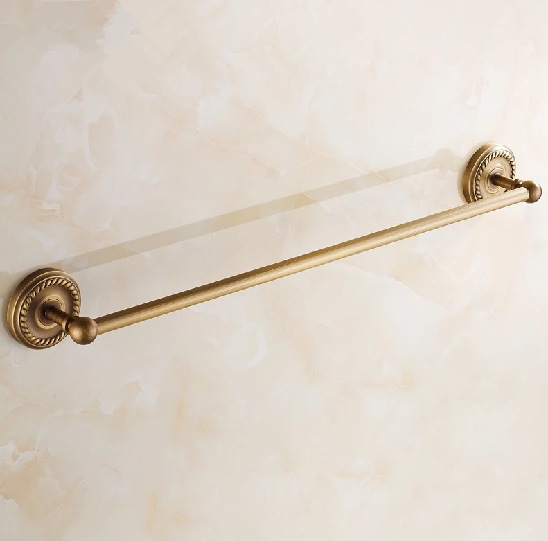 (40 80cm)Bathroom accessories,Brass Material Single Towel Bar&Towel