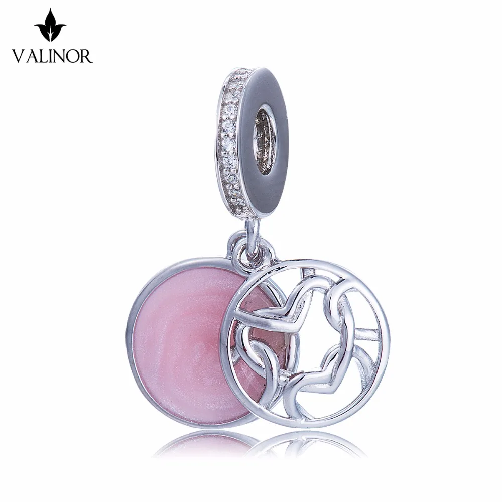 

Weave pattern mood pendant 925 Sterling Silver beads charms fit Bracelets Never change color DDBJ261