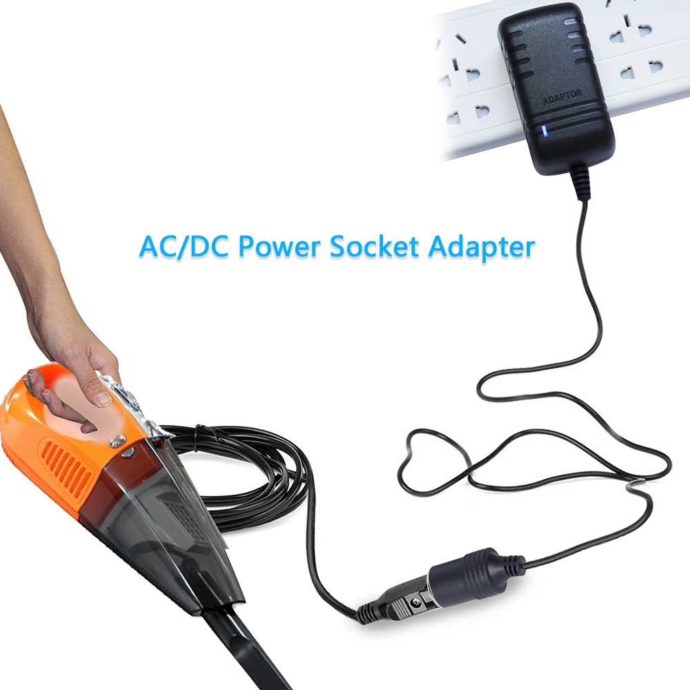 12V 3A автомобильный прикуриватель Mini EU/US Plug 110/240V AC в DC преобразователь