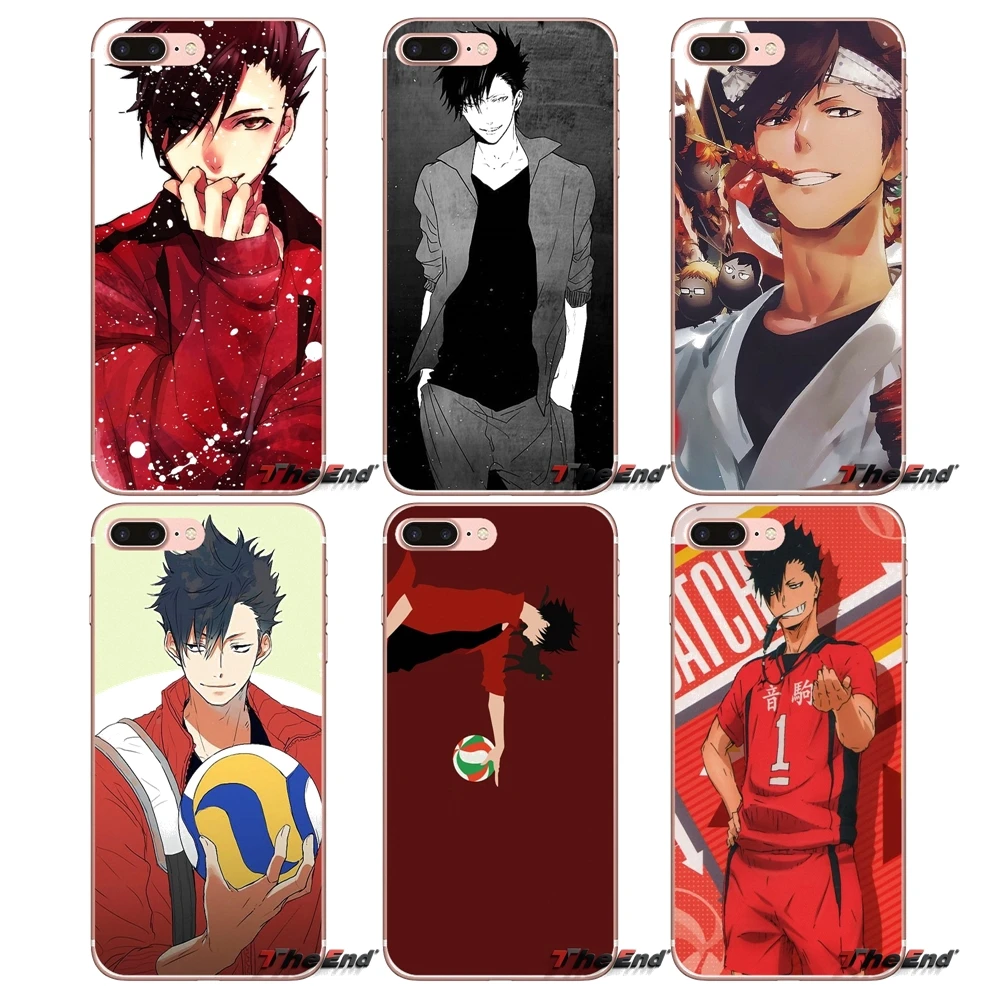 

For iPhone X 4 4S 5 5S 5C SE 6 6S 7 8 Plus Samsung Galaxy J1 J3 J5 J7 A3 A5 2016 2017 Kuroo Tetsurou Haikyuu Character Soft Case